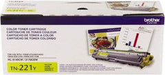 Brother - Yellow Toner Cartridge - Use with Brother HL-310CW, 3170CW, 3180CDW, MFC-9130CW, 9330CDW, 9340CW - Best Tool & Supply