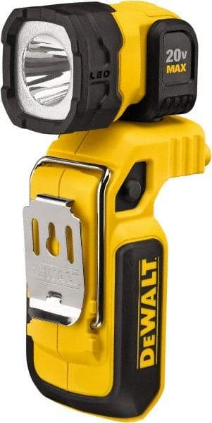 DeWALT - 20 Volts, 500 Lumens, Cordless Work Light - Yellow/Black, Up to 27 hr Run Time - Best Tool & Supply