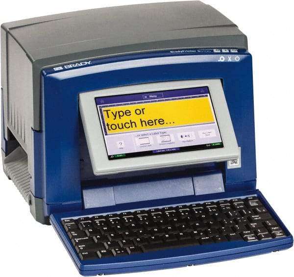 Brady - Desktop Label Printer - 300 DPI Resolution, 12" Wide x 10-1/4" Long - Best Tool & Supply