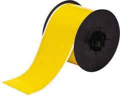 Brady - 3" Wide x 1,200" Long, Yellow Vinyl Tape - For BBP30 Label Printer, BBP33 Label Printer, BBP35 Multicolor Sign & Label Printer, BBP37 Color & Cut Sign & Label Printer, BradyPrinter S3100, BBP31 Sign & Label Printer - Best Tool & Supply