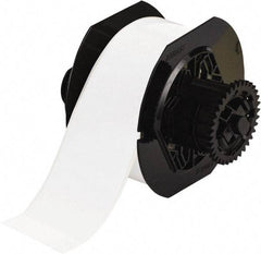 Brady - Labels, Ribbons & Tapes Type: Vinyl Labels Color: White - Best Tool & Supply