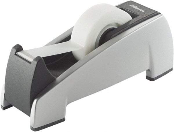 FELLOWES - 3/4" Wide, Single Roll, Manual Table/Desk Tape Dispenser - Plastic - Best Tool & Supply