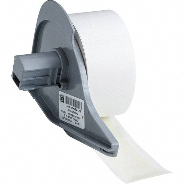 Brady - 1" Wide, Clear Vinyl Labels - For BMP71 Label Printer - Best Tool & Supply