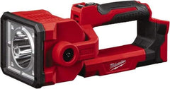 Milwaukee Tool - 18 Volts, 1250 Lumens, Cordless Work Light - Red, 7 hr Run Time - Best Tool & Supply