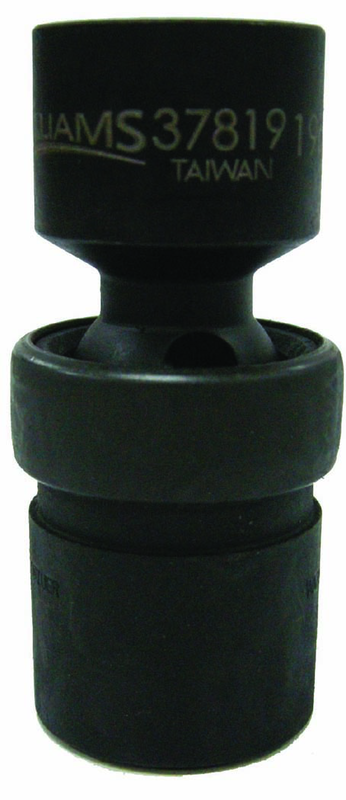 19mm - 1/2" Drive - 6 Point - Universal Impact Socket - Best Tool & Supply