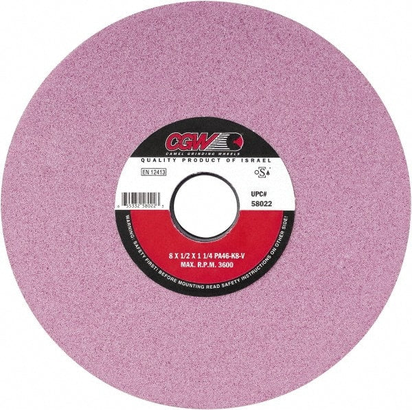 Camel Grinding Wheels - 12" Diam x 5" Hole x 1-1/2" Thick, J Hardness, 46 Grit Surface Grinding Wheel - Best Tool & Supply