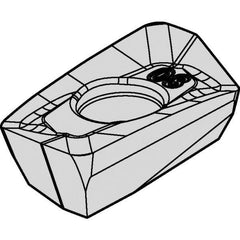 Kennametal - EC10 LD Grade KCSM40 Carbide Milling Insert - AlTiN/TiN Finish, 9/64" Thick - Best Tool & Supply