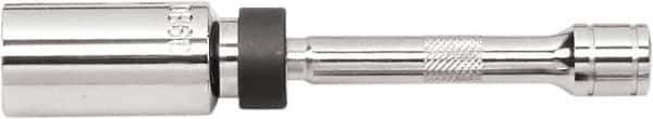 GearWrench - 5/8", 3/8" Drive, Spark Plug Hand Socket - 6 Points, 6" OAL, Alloy Steel, Chrome Finish - Best Tool & Supply