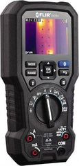 FLIR - DM284, CAT IV, 1,000 VAC/VDC, Digital Thermal Imaging Multimeter - 50 mOhm, Measures Voltage, Capacitance, Current, Frequency, Resistance, Temperature - Best Tool & Supply