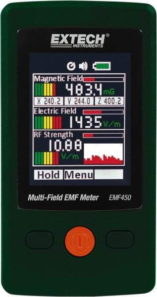 Extech - EMF Meters Meter Type: EMF/ELF Display Type: LCD - Best Tool & Supply