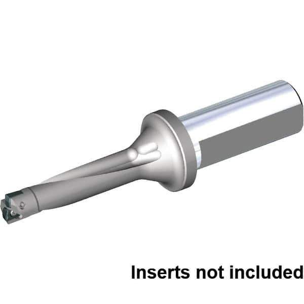 Kennametal - 64mm Max Drill Depth, 4xD, 16mm Diam, Indexable Insert Drill - 2 Inserts, 20mm Shank Diam, Straight Shank - Best Tool & Supply