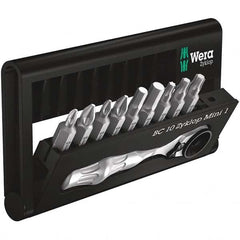 Wera - Screwdriver Bit Sets Type: Insert Bit Set Drive Size: 1/4 (Inch) - Best Tool & Supply