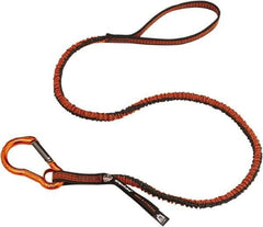 Ergodyne - 38" Tool Lanyard - Carabiner Connection, 60" Extended Length, Gray - Best Tool & Supply