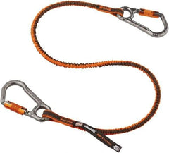 Ergodyne - 38" Tool Lanyard - Carabiner Connection, 60" Extended Length, Orange - Best Tool & Supply