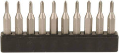 Wiha - #0, Phillips Screwdriver Bit - 28mm OAL - Best Tool & Supply