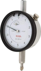 SPI - 0.05" Range, 0-5-0 Dial Reading, 0.0001" Graduation Dial Drop Indicator - 2.2" Dial, 0.01" Range per Revolution, 0.0007" Accuracy, Revolution Counter, Includes NIST Traceability Certification - Best Tool & Supply