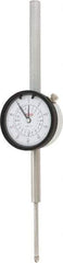 SPI - 2" Range, 0-100 Dial Reading, 0.001" Graduation Dial Drop Indicator - 2.2" Dial, 0.1" Range per Revolution, 0.004" Accuracy, Revolution Counter, Includes NIST Traceability Certification - Best Tool & Supply