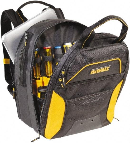 DeWALT - 33 Pocket Backpack Tool Bag - 15" Wide x 11" Deep x 21-1/2" High - Best Tool & Supply