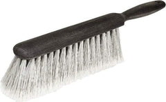 Harper Brush - 14" OAL, Synthetic Counter Brush - 2-1/4" Bristle Length, 8" Long x 1-3/4" Wide Head, Straight Foam Handle, Black & Gray - Best Tool & Supply