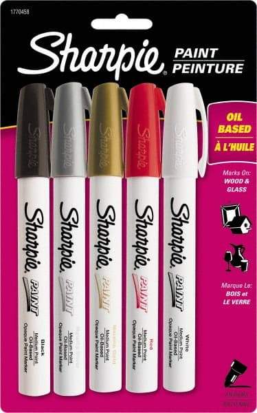 Dymo - Assorted Colors Oil Based Paint Marker - Medium Tip - Best Tool & Supply