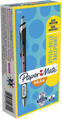 Paper Mate - 1mm Ball Point Retractable Ball Point Pen - Black - Best Tool & Supply