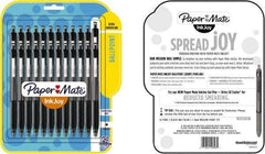 Paper Mate - 1mm Ball Point Retractable Ball Point Pen - Black - Best Tool & Supply