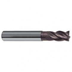 4mm Dia. - 54mm OAL - 4 FL Variable Helix Nano-A Carbide End Mill - Best Tool & Supply