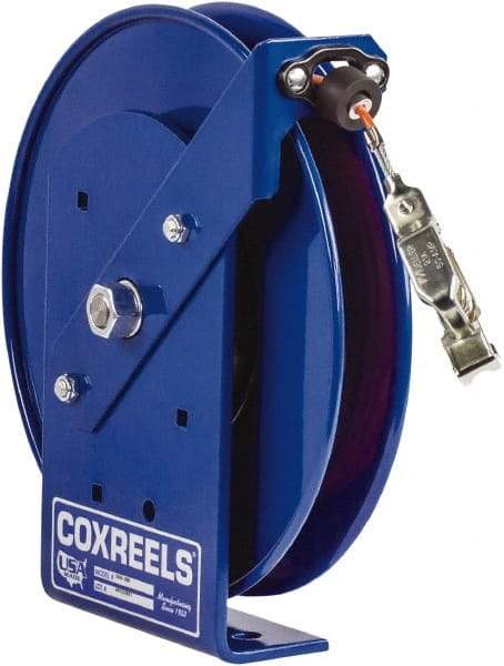 CoxReels - 5/32 Inch x 100 Ft. Stranded Cable Grounding Reel - Hand Crank Reel, Galvanized Steel Cable - Best Tool & Supply