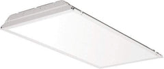 Lithonia Lighting - 0 Lamps, 39 Watts, 2' x 4', LED Lamp Troffer - 120/277 Volt, Dimmable, Acrylic Diffuser, Steel Troffer - Best Tool & Supply