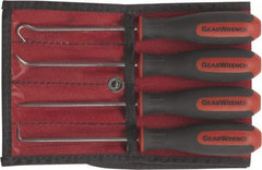 GearWrench - 4 Piece Hook & Pick Set - Dual Composite - Best Tool & Supply