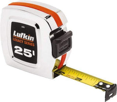 Lufkin - 25' x 1" Tape Measure - 1/16" Graduation - Best Tool & Supply