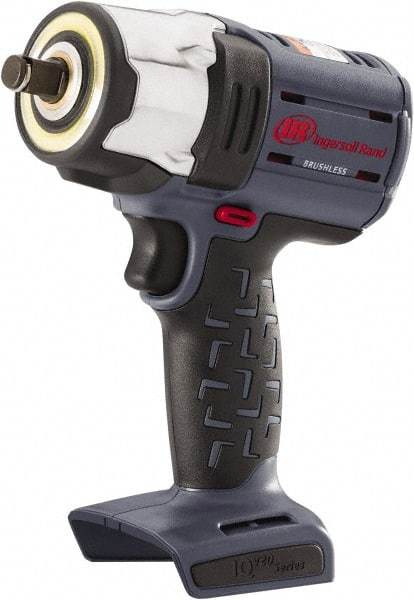 Ingersoll-Rand - 1/2" Drive 20 Volt Pistol Grip Cordless Impact Wrench & Ratchet - 2,100 RPM, 0 to 3,100 BPM, 360 Ft/Lb Torque, Lithium-Ion Batteries Not Included - Best Tool & Supply