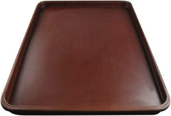 Made in USA - 14-1/4" Long x 9-1/2" Wide x 1-1/4" Deep Lid Tray - Polypropylene - Best Tool & Supply