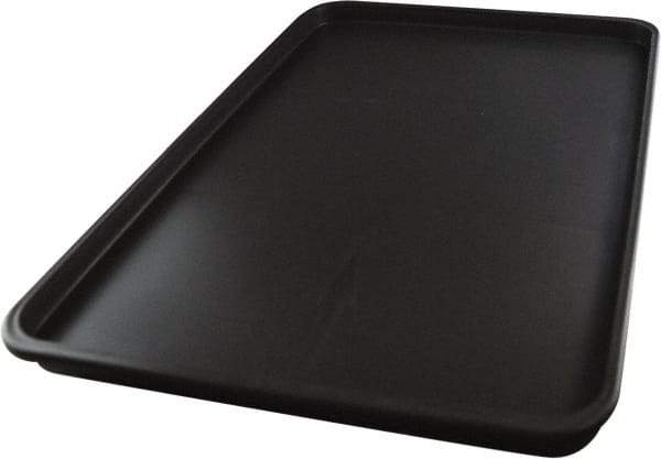 Made in USA - 14-1/4" Long x 9-1/2" Wide x 1-3/4" Deep Tray - Polypropylene - Best Tool & Supply