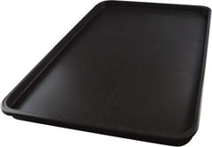 Made in USA - 14-1/4" Long x 9-1/2" Wide x 1-1/4" Deep Lid Tray - Polypropylene - Best Tool & Supply