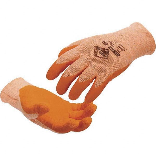 Tilsatec - Size XL (10), ANSI Cut Lvl A9, Puncture Lvl 4, Abrasion Lvl 4, Latex Coated Cut & Puncture Resistant Gloves - Best Tool & Supply