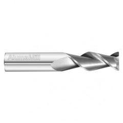 5/8 Dia. x 3-1/2 Overall Length 2-Flute .015 C/R Solid Carbide SE End Mill-Round Shank-Center Cut-Uncoated - Best Tool & Supply