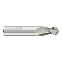 3/8 x 5/8 x 2-1/2 2 Flute Ball Nose AlumaMill End Mill- Series 3825STB - Best Tool & Supply