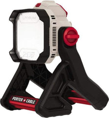 Porter-Cable - 20 Volts, 1800 Lumens, Cordless Work Light - Black/Gray, 8 hr Run Time - Best Tool & Supply