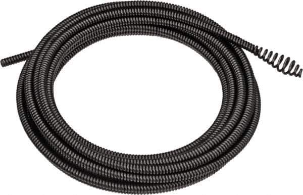 DeWALT - 5/16" x 25' Drain Cleaning Machine Cable - Coiled, 3/8" to 3" Pipe, Use with DEWALT DCD200 Brushless Drain Snakes - Best Tool & Supply