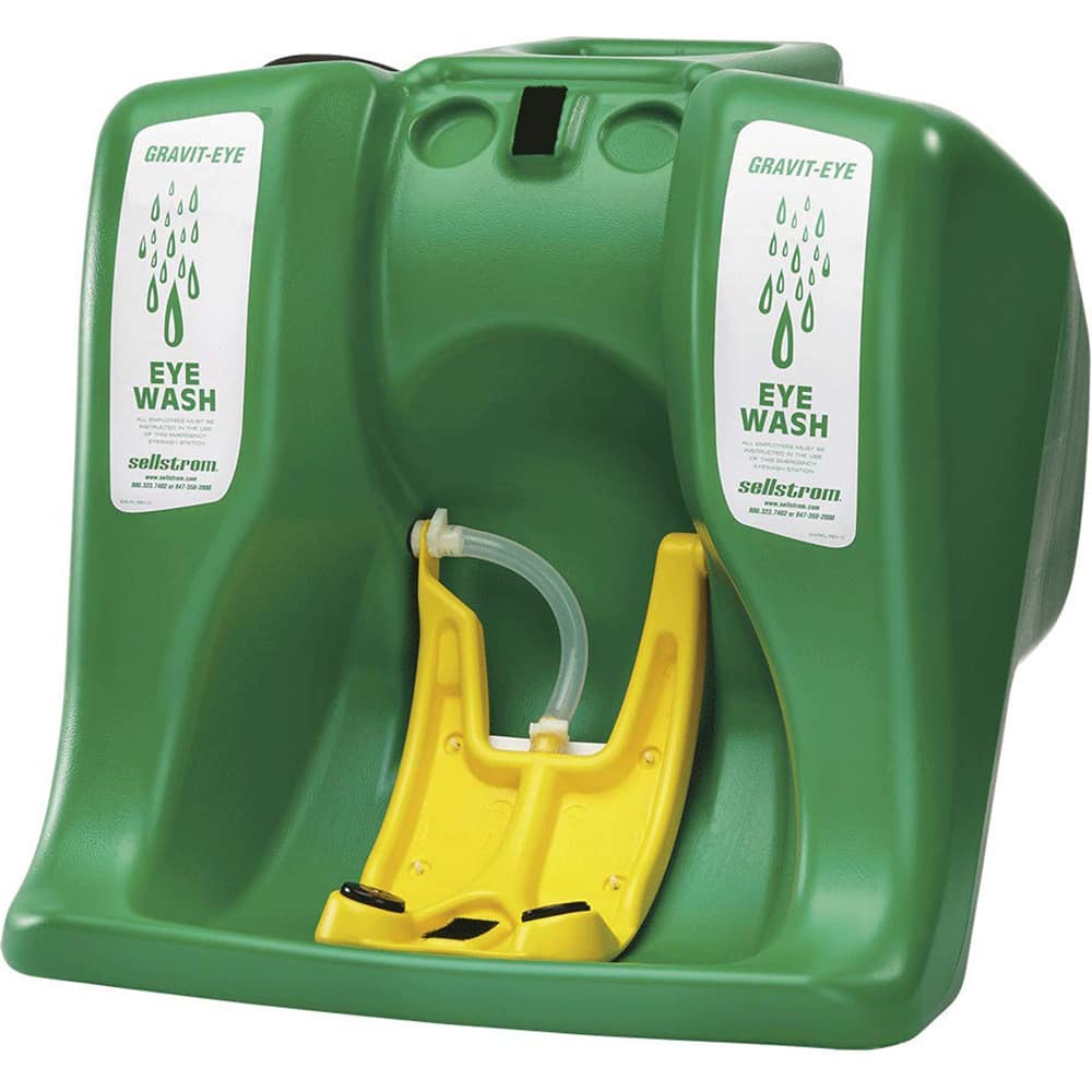 Sellstrom - Portable Eye Wash Stations Type: Gravit-Eye Capacity (Gal.): 16.000 - Best Tool & Supply