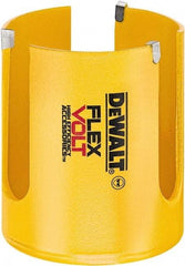 DeWALT - 2-1/8" Diam, 2" Cutting Depth, Hole Saw - Carbide-Tipped Saw, Toothed Edge - Best Tool & Supply