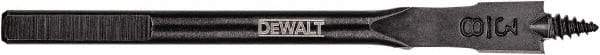 DeWALT - 3/8" Pin Diam, 4-1/4" Long Carbide-Tipped Hole Cutter Pilot Drill - 1-3/8 to 6-1/4" Tool Diam Compatibility, Compatible with Hole Saws - Best Tool & Supply