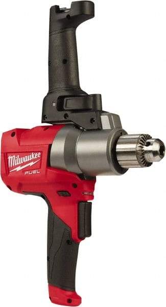 Milwaukee Tool - 18 Volt 1/2" Chuck Pistol Grip Handle Cordless Drill - 0-550 RPM, Keyed Chuck, Reversible, Lithium-Ion Batteries Not Included - Best Tool & Supply