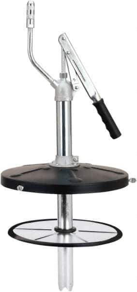 lumax - Grease Lubrication Aluminum & Steel Lever Hand Pump - For 100 to 120 Lb Container - Best Tool & Supply