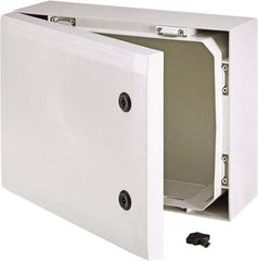 Fibox - Polycarbonate Standard Enclosure Hinge Cover - NEMA 4, 4X, 11.81" Wide x 27.56" High x 19.69" Deep, Impact Resistant - Best Tool & Supply