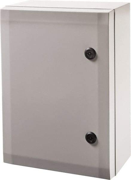 Fibox - Polycarbonate Standard Enclosure Hinge Cover - NEMA 4, 4X, 8.27" Wide x 11.81" High x 15.75" Deep, Impact Resistant - Best Tool & Supply