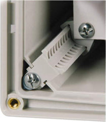 Fibox - Electrical Enclosure Polycarbonate Variable Height Back Panel Kit - For Use with ARCA JIC - Best Tool & Supply