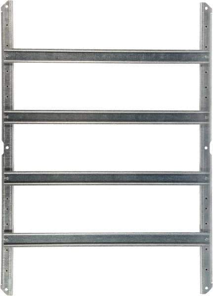 Fibox - Electrical Enclosure Aluminum DIN Rail Frame Set - For Use with ARCA IEC, Includes Mounting Hardware - Best Tool & Supply