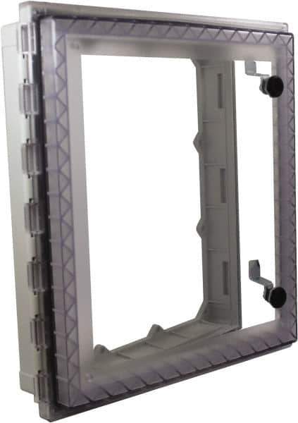 Fibox - 4X NEMA Rated, Electrical Enclosure Polycarbonate HMI Cover - For Use with ARCA IPW - Best Tool & Supply